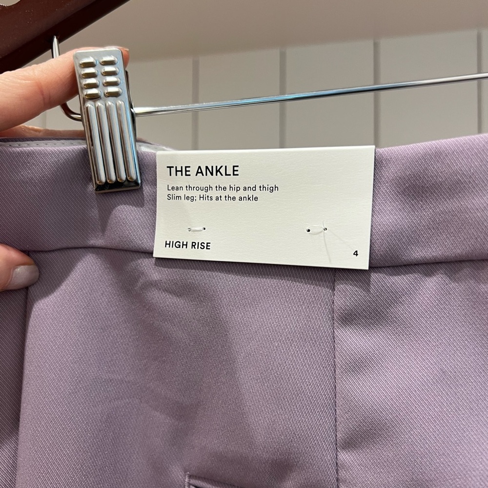 Purple Dress Pants (loft) - Picture 4 of 4